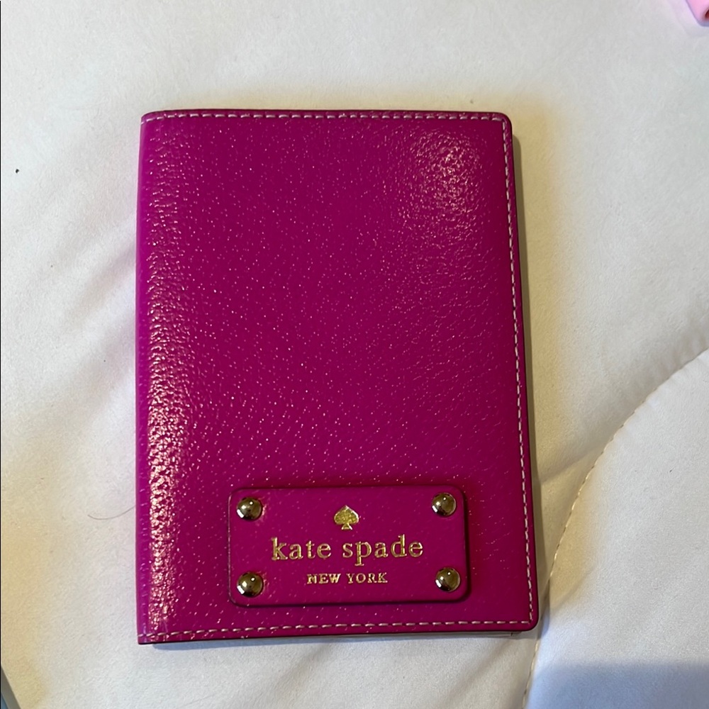 Kate Spade Fuchsia Passport Holder